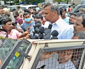 BRS MLA held, stopped from meeting student leader on hunger strike BRS MLA held, stopped from meeting student leader on hunger strike