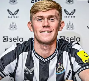 Newcastle United sign Lewis Hall on long-term contract from Chelsea Newcastle United sign Lewis Hall on long-term contract from Chelsea
