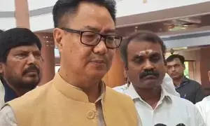 Avoid Rahul Gandhi-like behaviour in Parliament: Kiren Rijiju tells NDA MPs