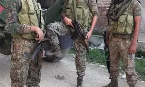 Arms & ammunition recovered in J&Ks Kupwara