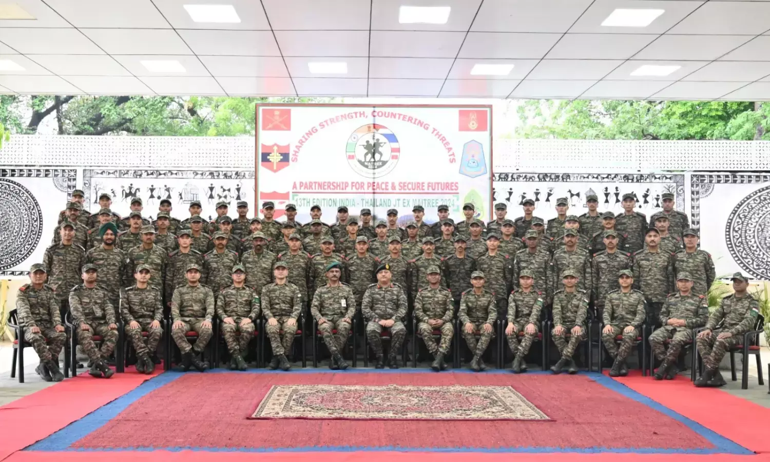Indian Army Departs for Exercise MAITREE 2024 with Thailand