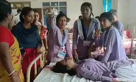Eight protesting girl students in Tripura allege assault by school management body members