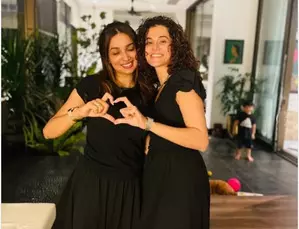 Taapsee celebrates 3 years of Haseen Dilruba’ with films writer Kanika Dhillon Taapsee celebrates 3 years of Haseen Dilruba’ with films writer Kanika Dhillon