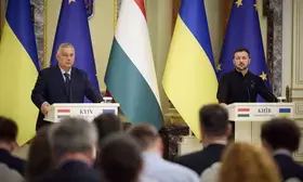 Ukrainian President, Hungarian PM discuss second peace summit