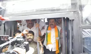 BJP leaders detained ahead of protest at CMs residence in Ktaka