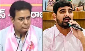 BRS condemns booking of criminal case against its MLA