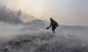 Fast-moving wildfire forces over 13,000 people to evacuate in California