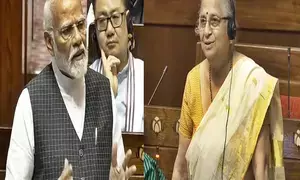 PM Modi hails Sudha Murtys maiden Rajya Sabha speech on women’s health