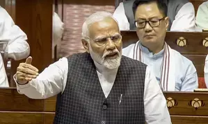 In RS speech, PM Modi turned the tables on Congs 1/3rd govt jibe with 20 more years retort