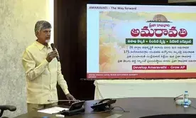 Chandrababu Naidu determined to build Amaravati despite challenges