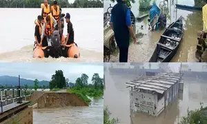 Flood situation deteriorates in Assam; death toll rises to 46, over 16L affected
