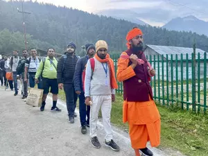 Over 74,000 perform Amaranth Yatra in four days Over 74,000 perform Amaranth Yatra in four days