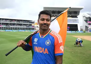 Hardik Pandya becomes joint new top-ranked all-rounder in ICC Mens T20I rankings