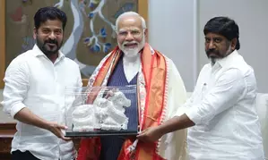 Telangana CM meets PM, seeks pending funds, coal blocks for SCCL