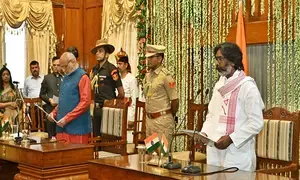 Hemant Soren back at helm as 13th Jharkhand CM, calls his imprisonment a conspiracy (Ld)