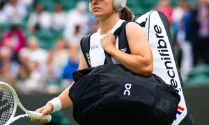Wimbledon 2024: Swiatek extends win streak to 20 as she reaches third round; Wang causes an upset