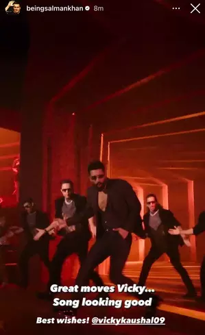 Salman praises Vicky Kaushal’s ‘great moves’ in ‘Tauba Tauba’: Song looking good
