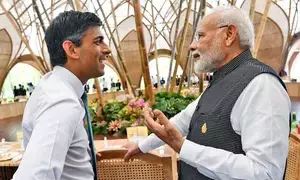PM Modi thanks Rishi Sunak for deepening India-UK ties