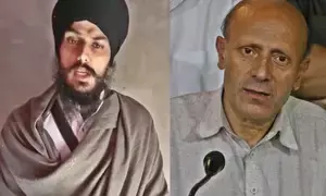 Jailed Sikh radical Amritpal Singh, Engineer Rashid take oath as MPs