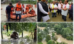 Flood situation deteriorates further in Assam, over 24 lakh affected in 30 districts