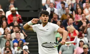 Wimbledon 2024: Alcaraz battles past Tiafoe in five-set thriller; Dimitrov beats Monfils