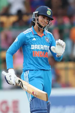 Sweep, reverse-sweep and lap shots are still works in progress, says Smriti Mandhana