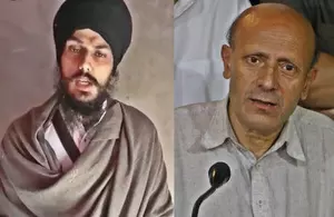 Jailed Sikh radical Amritpal Singh, Engineer Rashid take oath as MPs