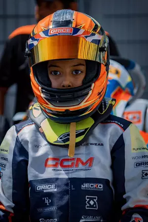 Atiqa Mir, 9, only Asian karter shortlisted for Iron Dames new Young Talents Initiative