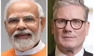Britains Starmer lauds PM Modis leadership on key global challenges (Ld)