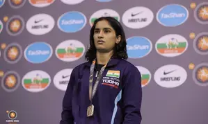 Olympics-bound wrestler Vinesh Phogat storms into the final at Grand Prix of Spain