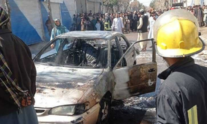 2 killed in fire at oil shop in Afghanistan