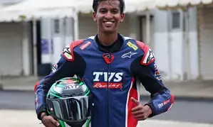 National Motorcycle Racing: Double delight for Pune teenager Sarthak Chavan