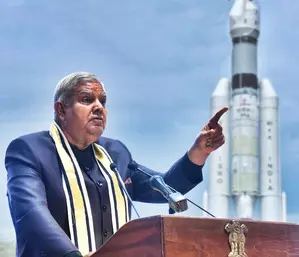 India well-positioned to be key global space player in coming years: Vice-President Dhankhar