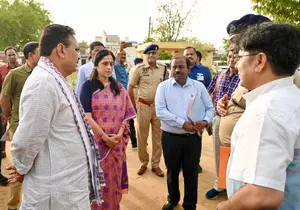 Raj CM makes surprise checks in Jaipur amid complaints of crumbling infra after rains Raj CM makes surprise checks in Jaipur amid complaints of crumbling infra after rains