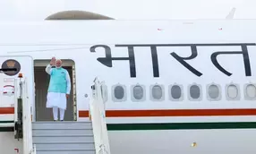 PM Modi arrives in Moscow, to meet Russian President in evening