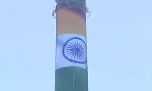 Indian flag lights up Moscows Ostankino Tower before PM Modis meeting with Prez Putin