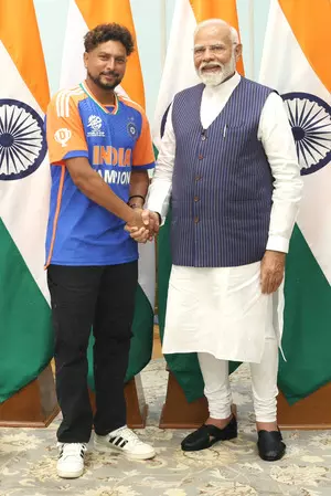 Cup is home guys, we all did it: Kuldeep thanks fans for their support