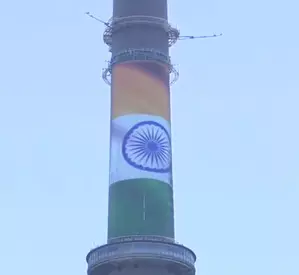 Indian flag lights up Moscows Ostankino Tower before PM Modis meeting with Prez Putin