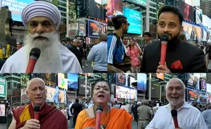Times Square Celebration: Indian Diaspora cheers Indias decade of growth & PM Modis global influence Times Square Celebration: Indian Diaspora cheers Indias decade of growth & PM Modis global influence