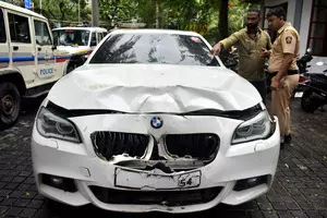 Mumbai BMW crash: Shiv Sena leaders fugitive son Mihir Shah nabbed after 60 hours (Lead) Mumbai BMW crash: Shiv Sena leaders fugitive son Mihir Shah nabbed after 60 hours (Lead)