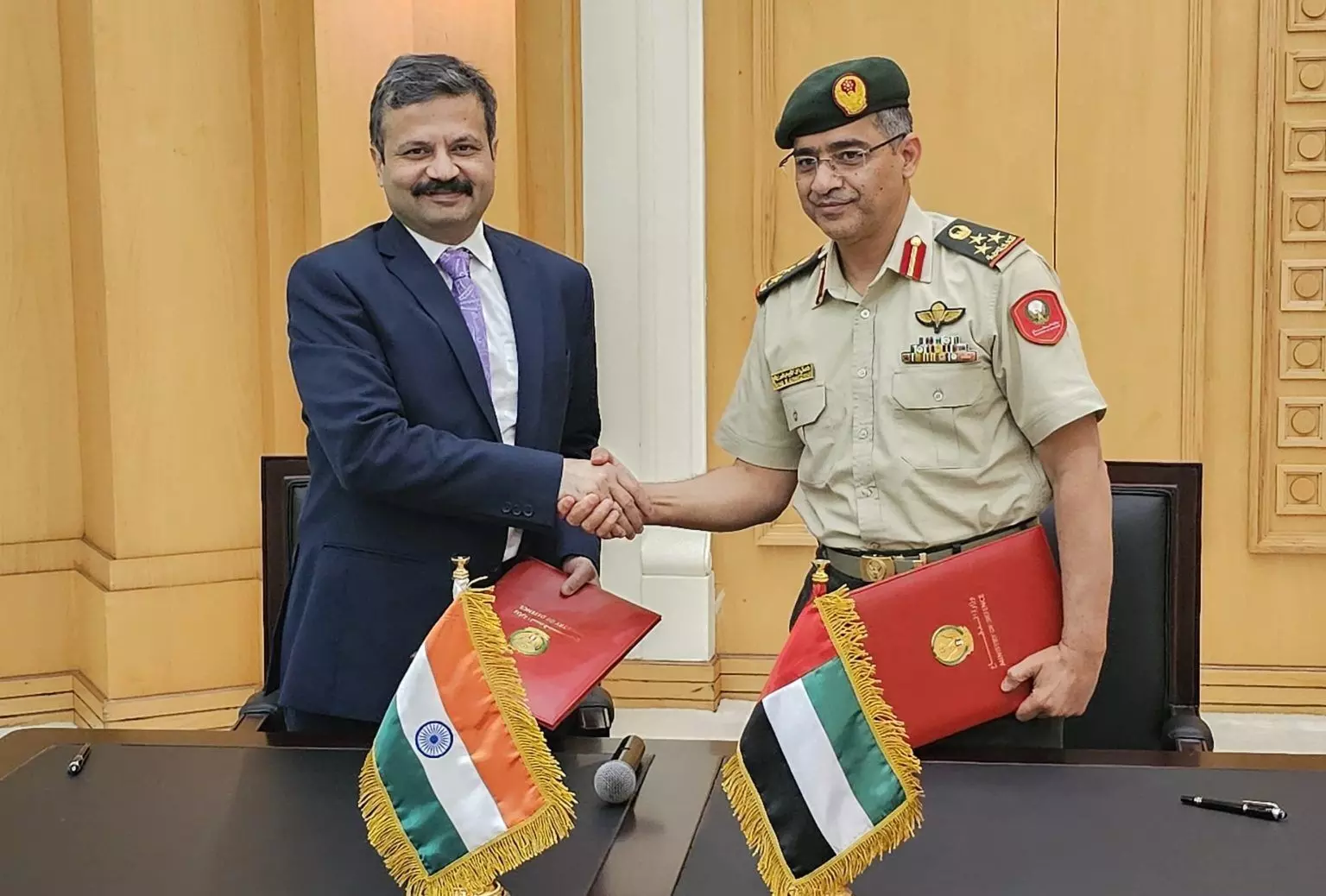 India and UAE Hold 12th Joint Defence Cooperation Committee Meeting India and UAE Hold 12th Joint Defence Cooperation Committee Meeting