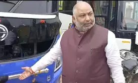 UP Transport Minister seizes over dozen buses for flouting norms