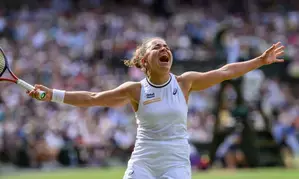 Wimbledon 2024: Paolini outlasts Vekic in record-breaking semifinal