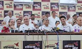 Congress releases 15-point charge sheet against Haryanas BJP govt