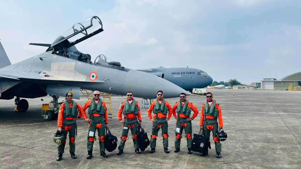 IAF Lands in Australia for Largest-Ever Exercise Pitch Black 2024 IAF Lands in Australia for Largest-Ever Exercise Pitch Black 2024