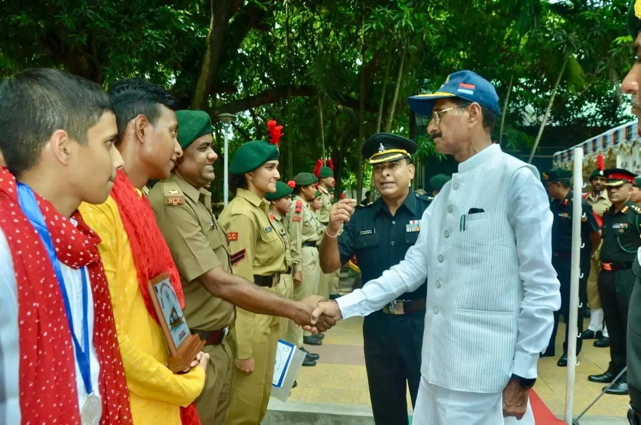 Raksha Rajya Mantri Sanjay Seth Visits Eastern Command HQ and NCC Directorate Raksha Rajya Mantri Sanjay Seth Visits Eastern Command HQ and NCC Directorate