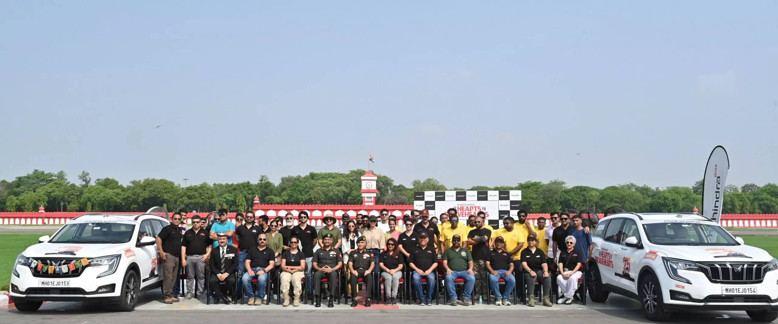Heart to Bravehearts Car Rally Launched to Mark 25th Anniversary of Kargil Victory Heart to Bravehearts Car Rally Launched to Mark 25th Anniversary of Kargil Victory