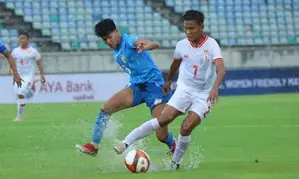 International Friendly: Pyari Xaxa finds the back of the net again as Blue Tigresses hold Myanmar to a 1-1 draw