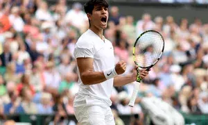 Wimbledon 2024: Alcaraz fights back to master Medvedev again, seals spot in final