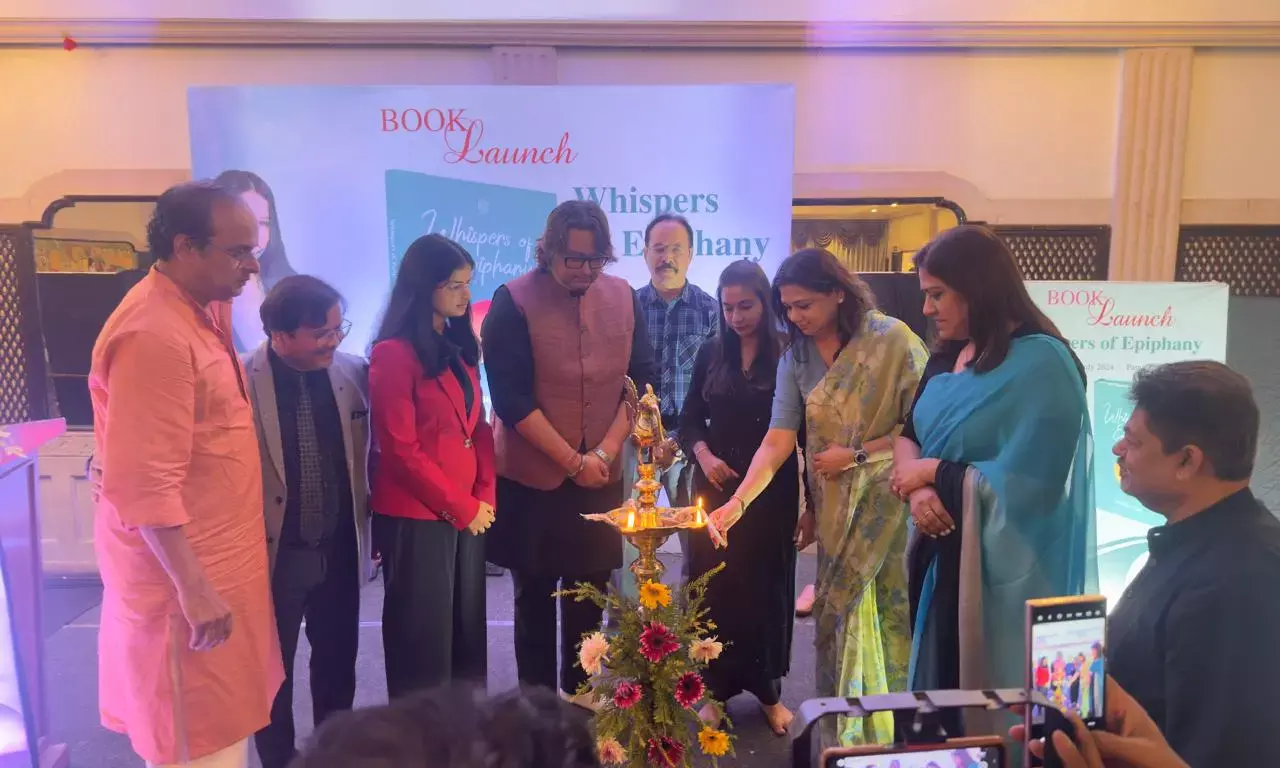 Young Author Anshika Singhs Debut Book Whispers of Epiphany Launched in Patna